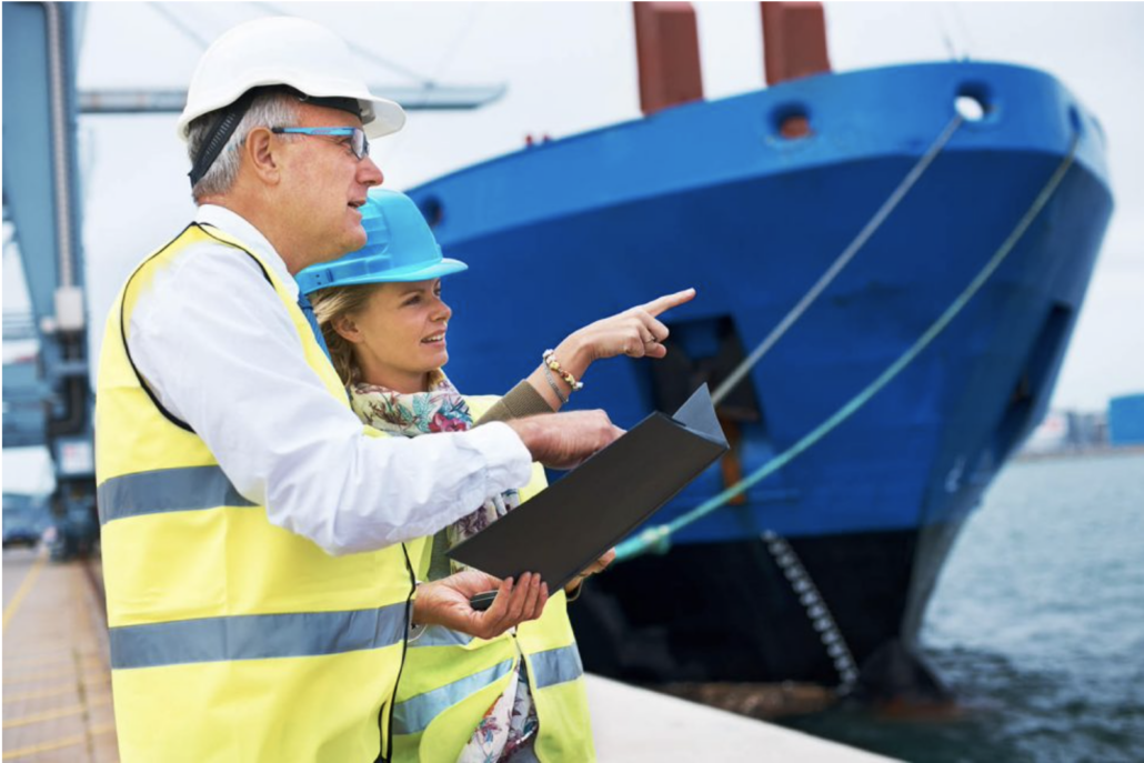 Inspección de barcos