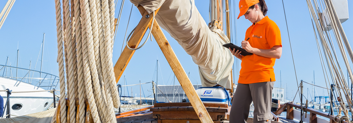 inspección de yates y embarcaciones de recreo