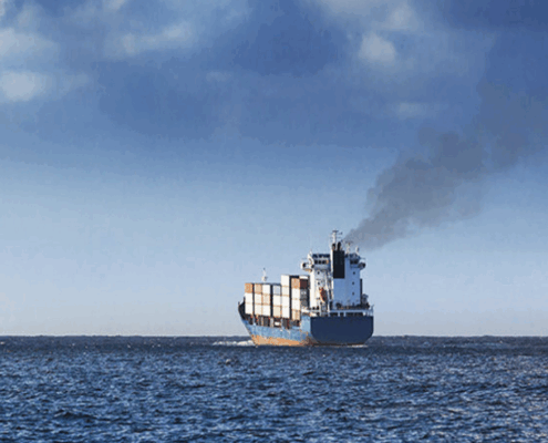 contaminación por barcos